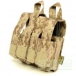 FLYYE MOLLE Double M4 + Quad Pistol Mag Pouch AOR1