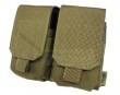 FLYYE MOLLE Double M14 Mag Pouch CB