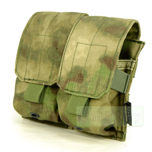 FLYYE MOLLE Double M14 Mag Pouch A-TACS FG (A-TACS森林ver