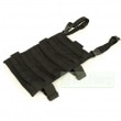 FLYYE Molle Right-Angle Leg Panel BK