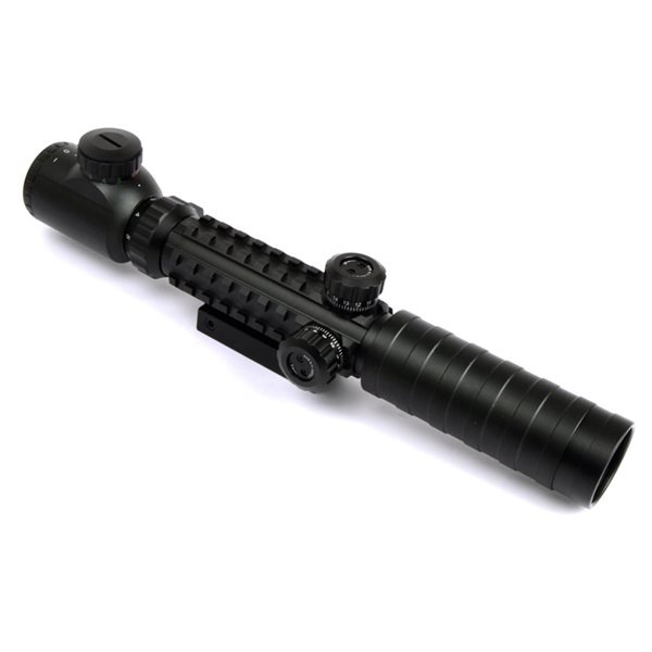 3-9ｘ32 赤緑 トリプルレイル　イルミネート スコープ 新品 NEWイルミネーテッド・ショートズームスコープ（3〜9倍