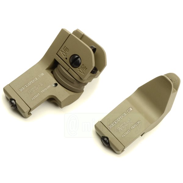 RTS タイプ フロント＆リア サイトセット (45度オフセットサイト) DE