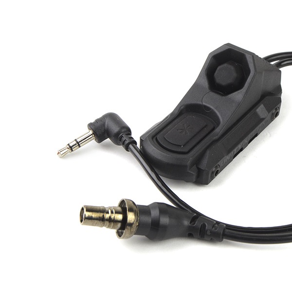 Z&Z UNタイプ Axon ライトボタン SF/3.5mmプラグ用 ブラック