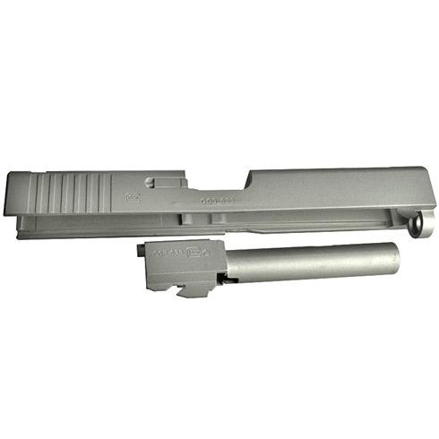 5KU CNC メタルスライド & バレル セット シルバー (マルイ G17