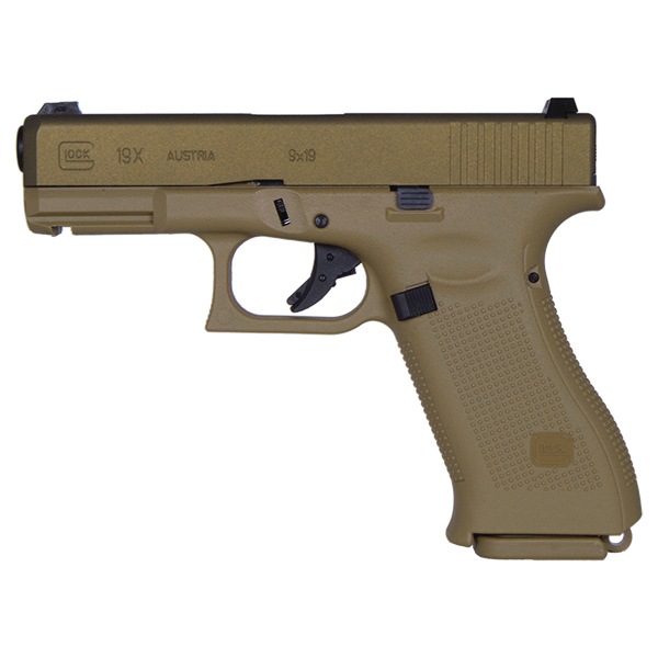 新品 GLOCK 19X ガスガン UMAREX (VFC) GLOCK19X ガスブローバック Cerakote ブロンズ (ショップ