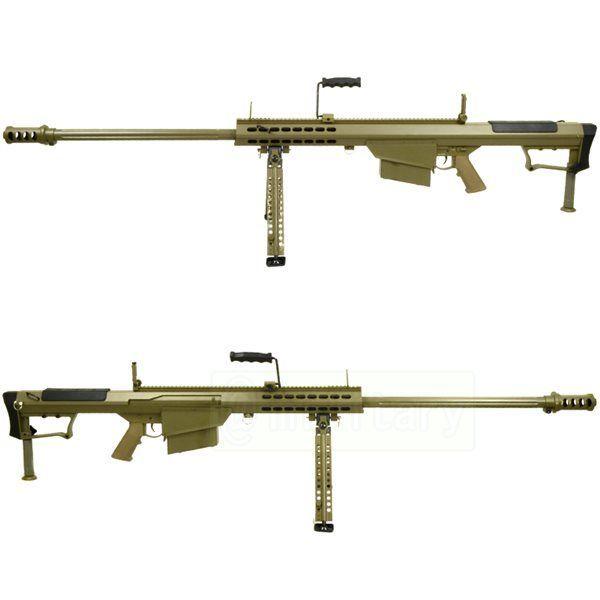 SNOW WOLF バレットM107A1 対物ライフル フルメタル 電動ガン FDE