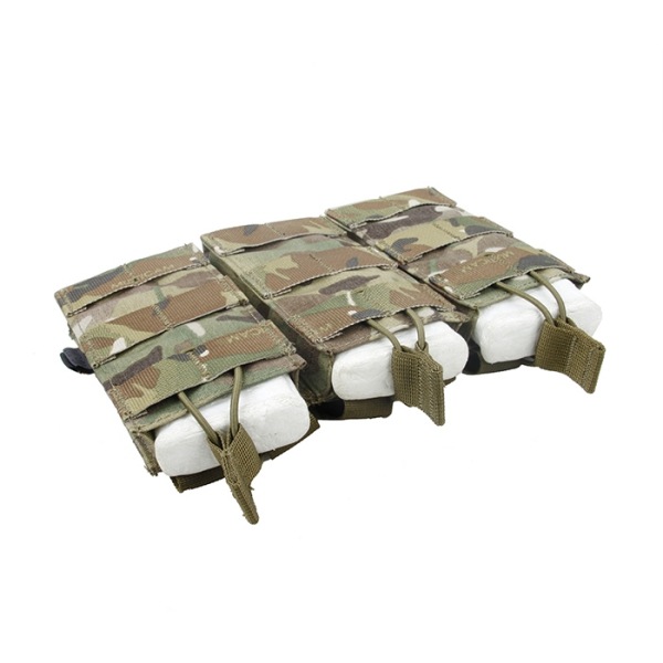 TMC トリプル MOLLE 556 マガジン ポーチ 【Multicam