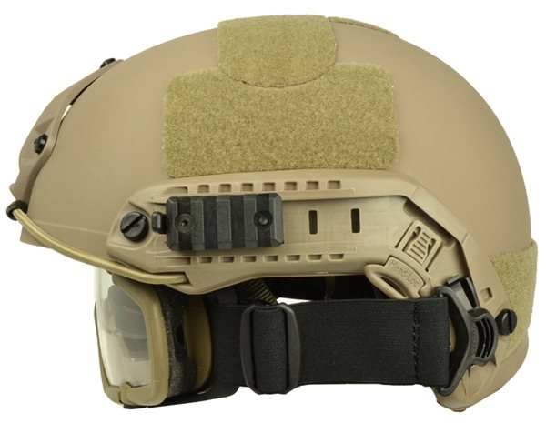 FMA SI タイプ バリスティックゴーグル ヘルメット取付タイプ DE