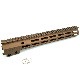 IRON AIRSOFT Geisseie MK16������ M-LOK�ϥ�ɥ����� 13.5����� GBB�� �ǥ����ȥ��顼[1810C]
