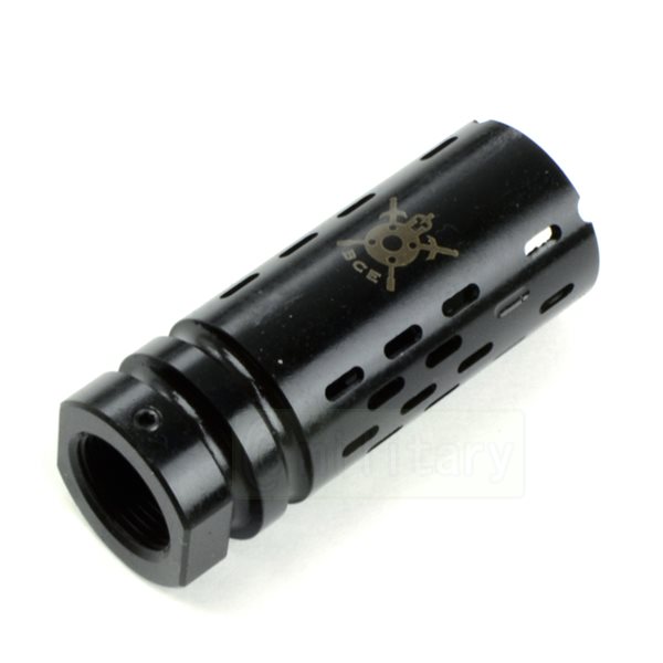IRON AIRSOFT Battlecomp 1.5 タイプ フラッシュハイダー 14mm逆