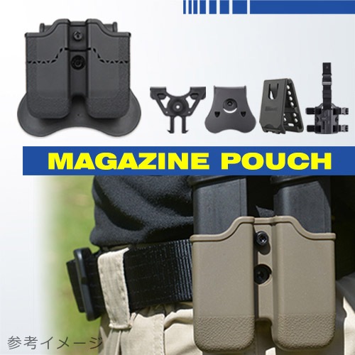NeoMag TADGEAR Edition グロック対応版 マガジンホルダー Amazon.co.jp: Blade-Tech Holsters OWB ダブルマガジンポーチ