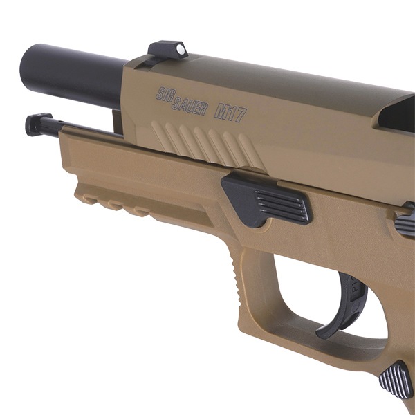 SIG AIR P320 M17 ガスブローバックガン デザートカラー | エアガン