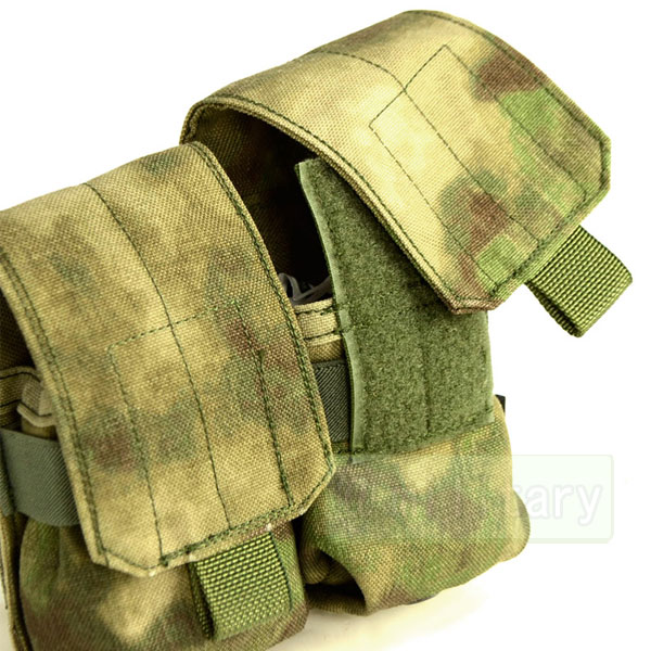 FLYYE MOLLE Double M14 Mag Pouch A-TACS FG (A-TACS森林ver