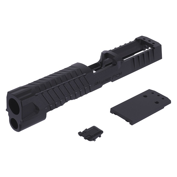 5KU SIG MAX 2.0 ������ CNC ����ߥ��饤�� SIG AIR / VFC P320���꡼�� GBB �б� �֥�å�