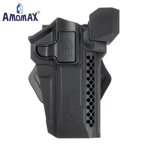 エアーガン ベレッタ M92 ホルスター付き AMOMAX ポリマー RDS タクティカルホルスター for ベレッタ 92 右用