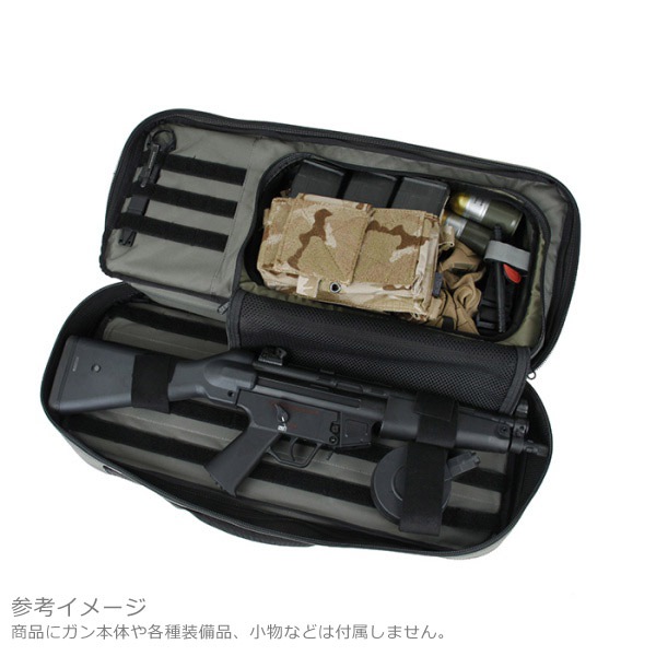 【美品】ストレージガンケース ブラック S&T セミハード SMGガンケース Black（510x310x100mm） : web