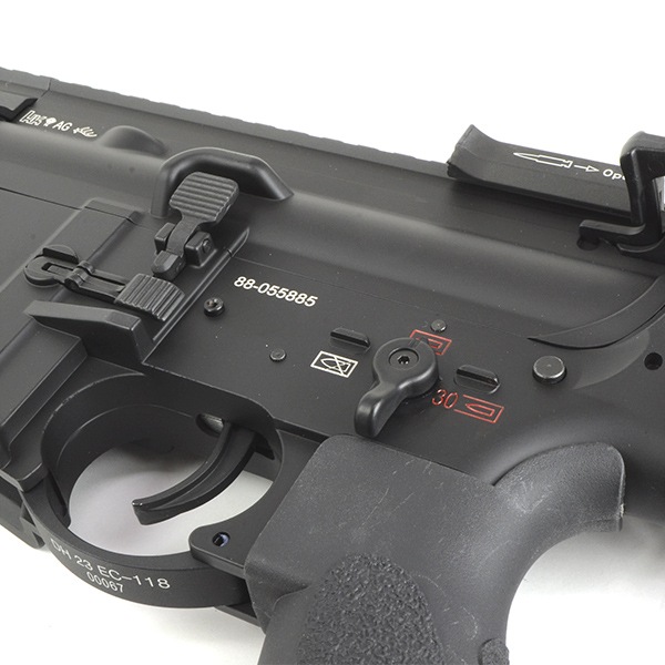 E&C E H&K HKA7"G" 電子トリガー搭載 電動ガン ブラック