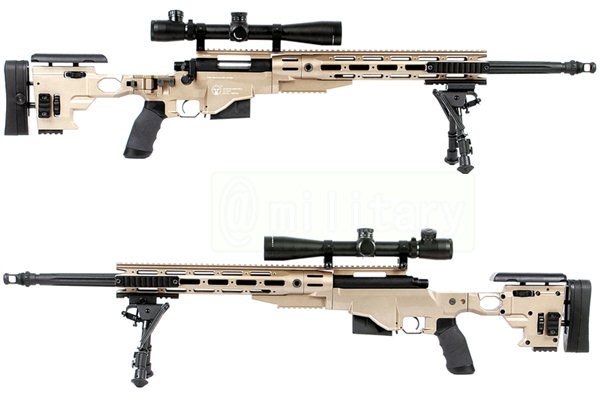 ARES MSR700 Bolt Action Spring Sniper Airsoft Rifle ( Dark
