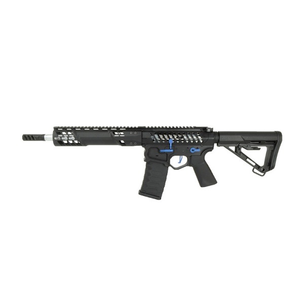 APS/EMG F1 Firearms SBR-BBL-3 電動ガン ブラック/ブルー | エアガン
