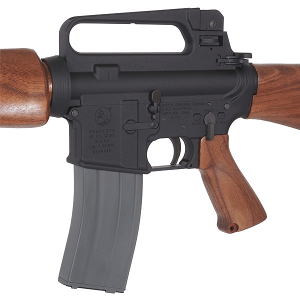 数量限定】SAMURAI CUSTOM COLT M16A2 Walnut Wood V3 ガス