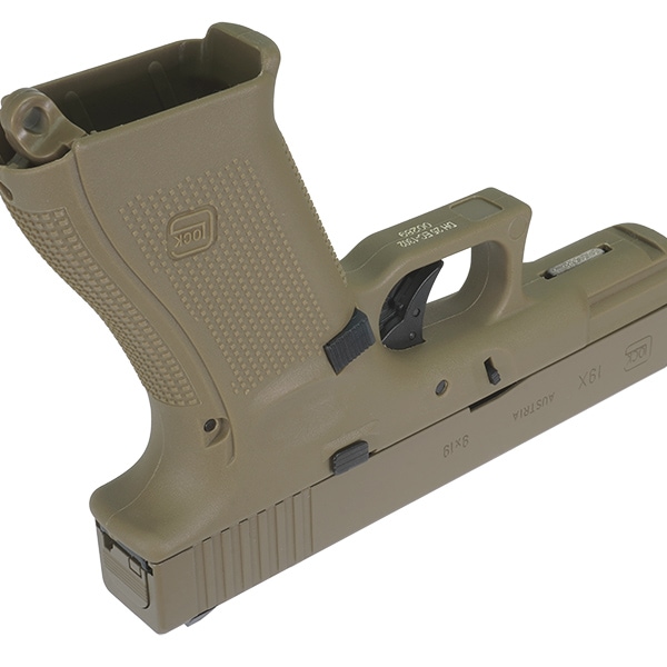 特別価格】 E&C 1302 GLOCK G19X ガスブローバック デザートカラー