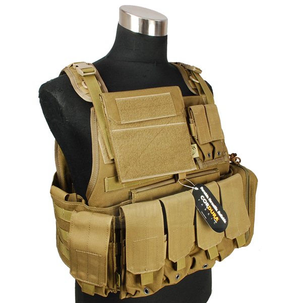 FLYYE MOLLE Style PC Plate Carrier with Pouch set CB