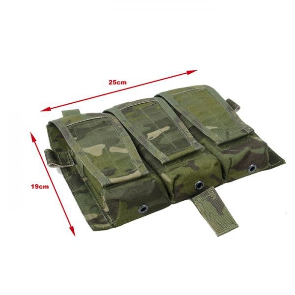 TMC トリプル ポーチ パネル 【Multicam Tropic 