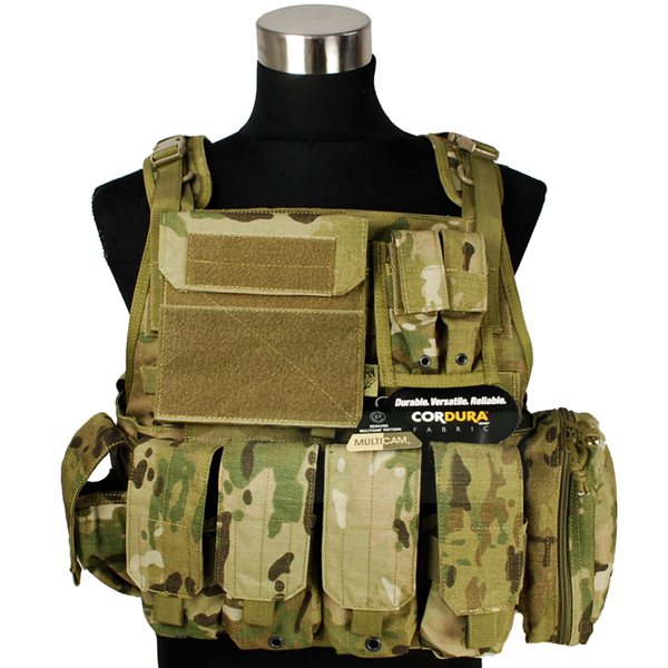 FLYYE MOLLE Style PC Plate Carrier with Pouch set MC
