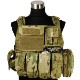 FLYYE MOLLE Style PC Plate Carrier with Pouch set MC