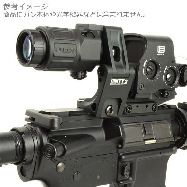 G33 マグニファイア&UNITYタイプ FTC マグニファイア マウント Z&Z UNITYタイプ FTC G33 マグニファイア マウント ブラック