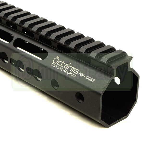 ハンドガード ブラック 12インチ OCTAARMS 12インチ キーモッド システム ハンドガードセット ブラック