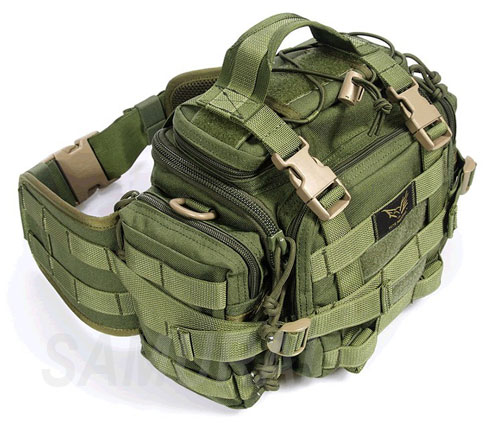 SAMURAI GEAR スーパーマジック ウエストバッグ 自衛隊迷彩 briefing GREGORY ウエストバック ボディバック 迷彩 カモフラ SAMURAI