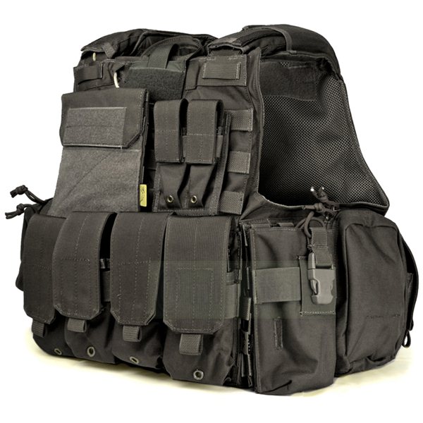 FLYYE Force Recon Vest with Pouch Set Ver.MAR BK | エアガン