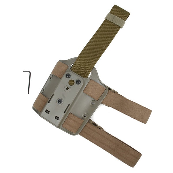 ホルスター カーキ キャンバス 6355RDS-SP10 - ALS® Single Strap Tactical Holster w/ Quick-Release