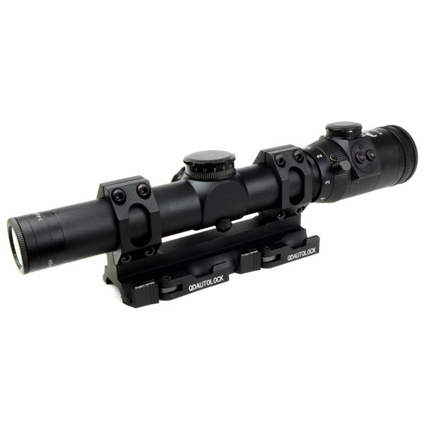 HOLY WARRIOR 1-4x24 ワイドアングル ライフルスコープ スコープ