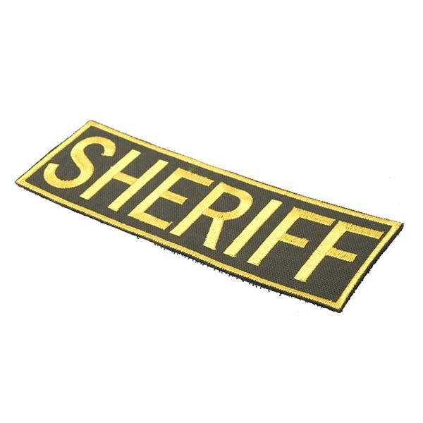 セイバートーチ製　sheriff PVC反射パッチ シェリフ装備 セイバートーチ製 sheriff PVC反射パッチ シェリフ装備