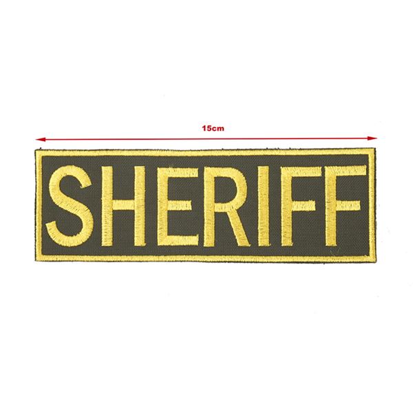 TMC SHERIFF [ゴールド] パッチ | エアガン,ミリタリー用品専門