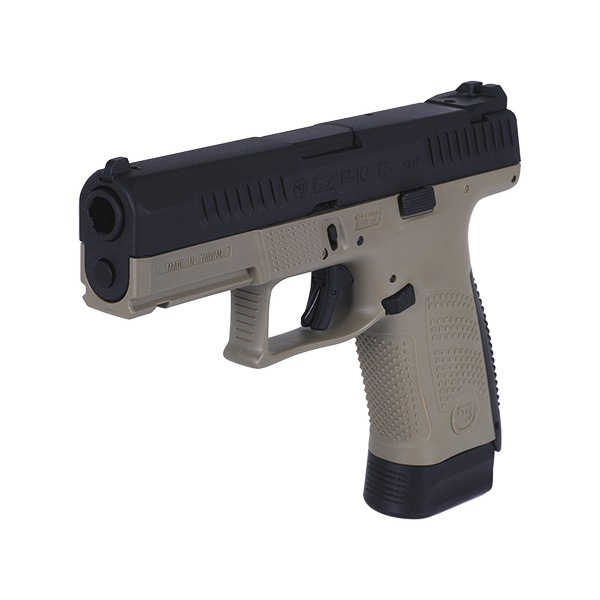 ASG CZ P-10 C CO2ガスブローバックガン (CZ Licensed) デザートカラー