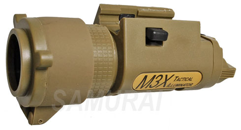 M3X タイプ ウェポン ライト ピストル タイプ DE | エアガン