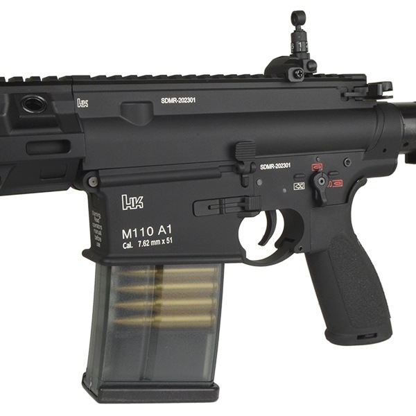 E&C 203E M110A1 SDMR 電子トリガー搭載 電動ガン ブラック | エアガン