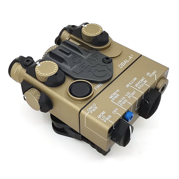 SOTAC-GEAR DBAL-A2 - AN/PEQ-15A タイプ LEDライト デザートカラー