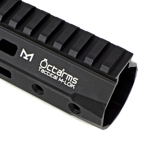 OCTAARMS 5.5インチ M-Lokシステム ハンドガードセット ブラック