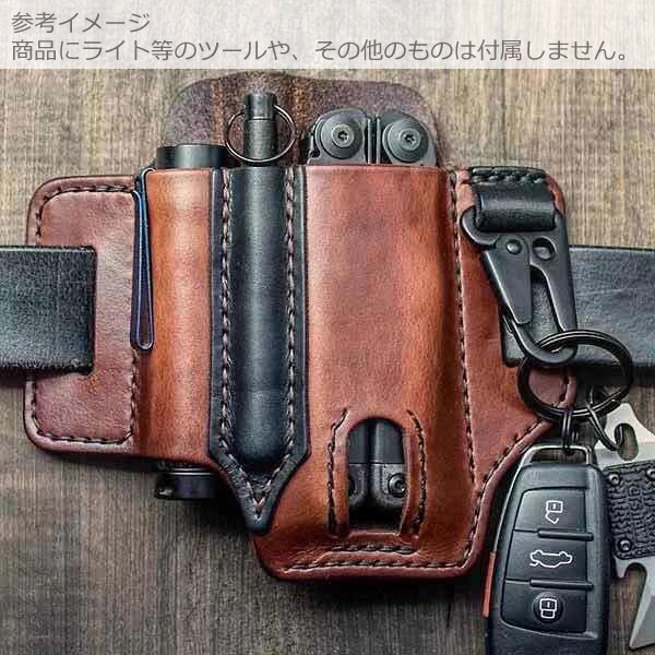 TANGO 本革 タクティカルツールホルスター レッドブラウン | エアガン