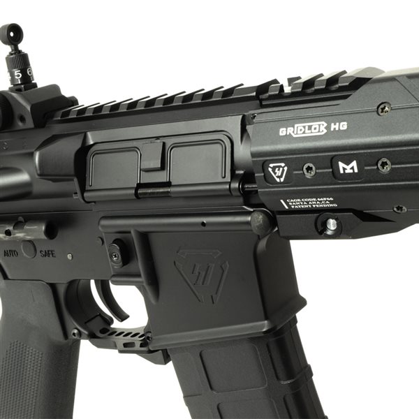 E&C 338E STRIKE GRIDLOK SBR 電子トリガー搭載 電動ガン ブラック