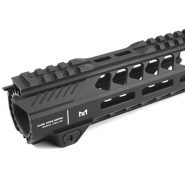 E&C MP1001 SIタイプ ストライク レールハンドガード 7インチ ブラック