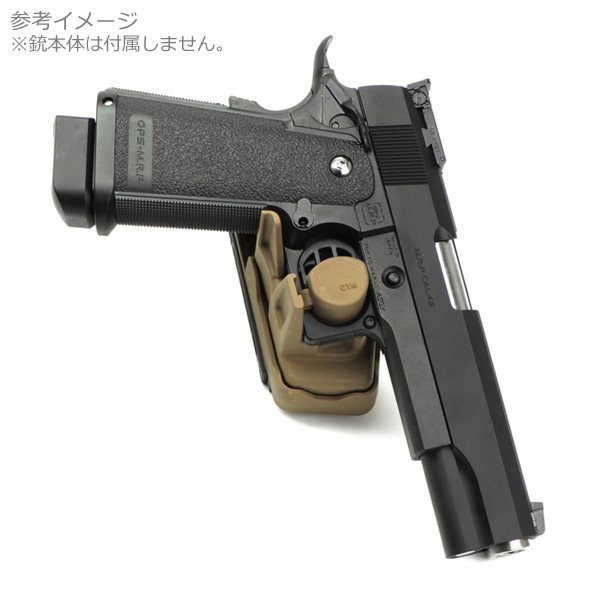 CTM Airsoft オープンホルスター ハイキャパ・ガバメントシリーズ用