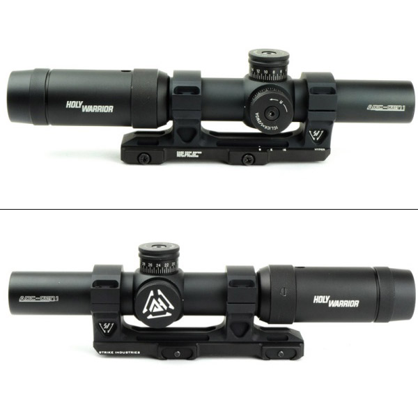 Holy Warrior ADC-GEN1 LPVO 1-5x24 ライフルスコープ&スライド式マウントセット ブラック | エアガン,ミリタリー用品専門ショップ SAMURAI
