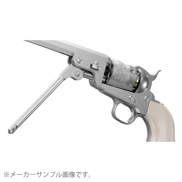 東京マルイ NO.7 エアリボルバープロ M1851 NAVY シルバー【対象年令
