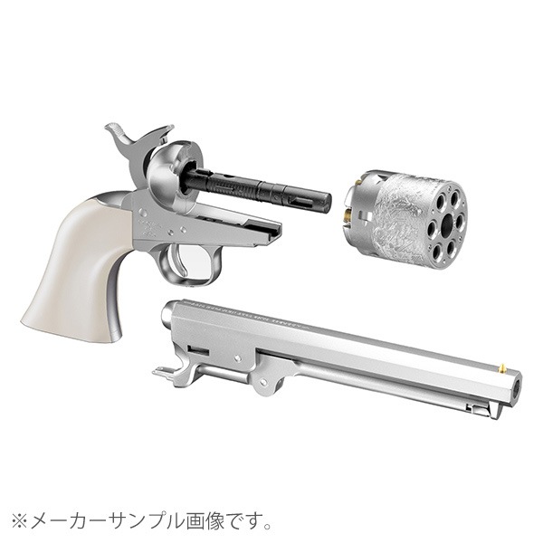 東京マルイ NO.7 エアリボルバープロ M1851 NAVY シルバー【対象年令