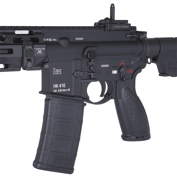 �ڿ��̸����SAMURAI CUSTOM HK416A5 M-LOK CO2�����֥����Хå��饤�ե� �֥�å�